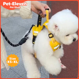 Dây đeo ngực thú cưng di động Tay cầm bảo vệ khẩn cấp Dây xích chó cỡ trung nhỏ Áo Vest cho chó kiểu dáng Ngực Dây xích chó có thể điều chỉnh phổ biến cho chó mèo Chó Bichon Teddy Dây đeo thú cưng Dây xích chó