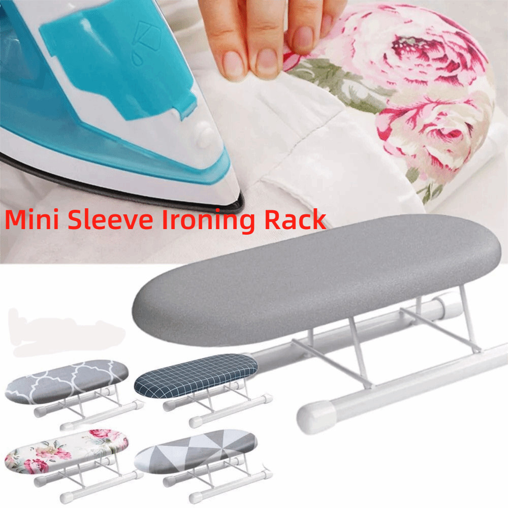 [Vận chuyển nhanh] Giá để bàn ủi nhỏ SIMPLEAID, Đồ dùng gia đình bằng kim loại Bảng ủi Mini, Vỏ ủi quần áo có thể gập lại chịu nhiệt cho gia đình