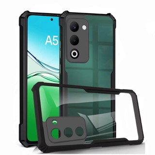 Ốp Lưng Chống Sốc Acrylic Cho OPPO A6X A5X A5 A6 Pro A5 A5i A6i 4G 5G Vỏ Túi Khí Giáp Trong Suốt Vỏ Điện Thoại