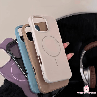 Ốp Lưng Cho Iphone Air 16 13 11 14 12 15 17 Pro Max 15 16 14 Plus Thời Trang Sang Trọng Fine Coil Sạc Từ Tính Mát Chống Sốc Bao