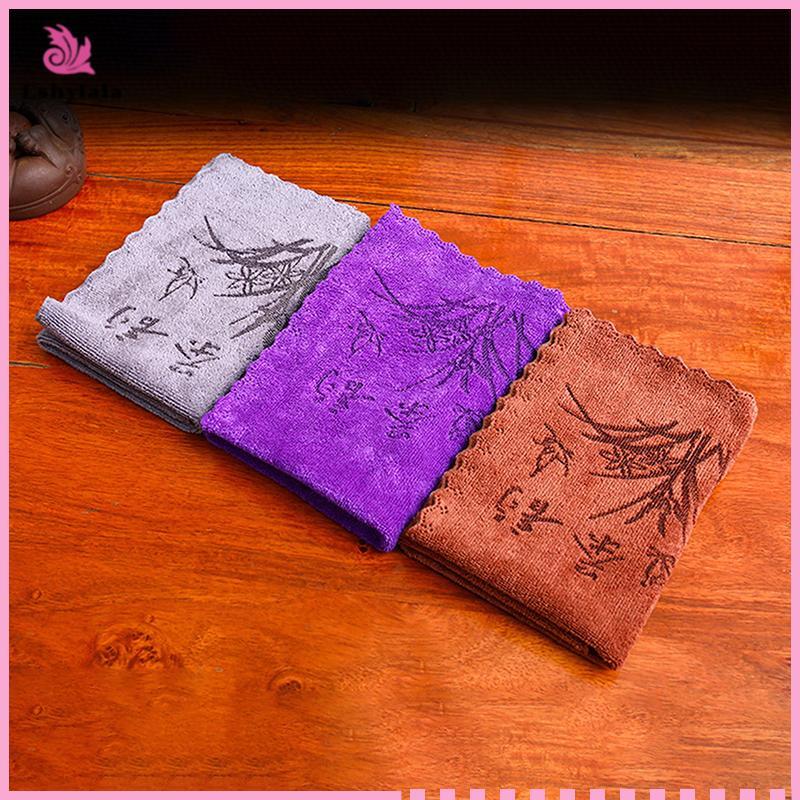 Khăn trà thấm dày 30x30cm, khăn trải bàn & đế lót ly [MỚI]