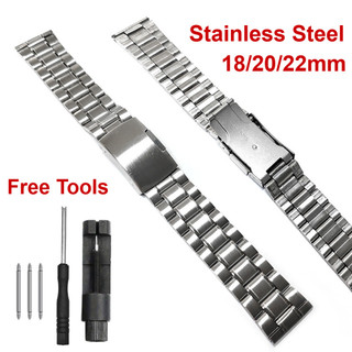 Dây đeo đồng hồ bằng thép không gỉ cho SEIKO Diver 18mm 20mm 22mm Dây đeo đồng hồ thay thế cho nam nữ Lặn Hàu 5 hạt