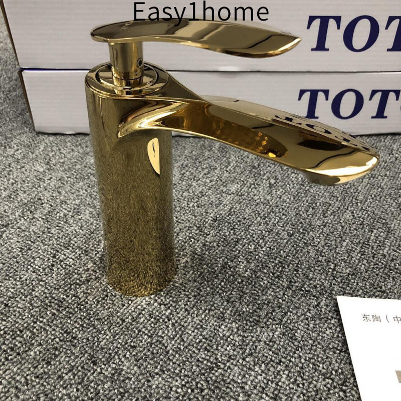 Vòi nóng lạnh hoàn toàn bằng đồng TOTO cho bồn rửa, bồn rửa mặt, vòi bồn rửa âm tường