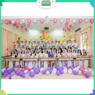 Combo Set Bóng Bay Trang Trí Lớp Học Kỷ Yếu, Tốt Nghiệp Cho Học Sinh, Sinh Viên Mùa Kỉ Yếu. DFKY5