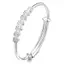 Springevenstar Bạc Màu Hạt Đồng Tiền Lắc Tay Cho Nữ Cô Gái Quà Tặng Luy Phong Phú Thời Trang Vòng Tay Dự Tiệc Cưới Phụ Kiện Trang Sức Springevenstar