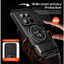 Armor Slide Lens Funda cho Xiaomi Redmi Note 15 Pro 4G Plus 5G Ốp lưng xoay vòng từ tính cho POCO M8 5G Case Stand Capa