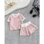 Sét Bé Gái HỌA TIẾT OLOE CỔ TIM QC59 K.Kid Bộ Mùa Hè Chất Cotton Mát 8-20 kg M99