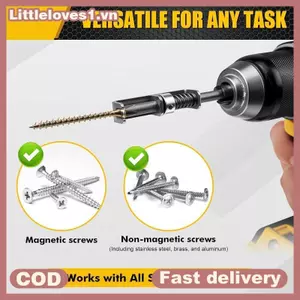 Littleloves1 Đầu hỗ trợ vít lò xo chống mài mòn Công cụ giữ đa năng Mũi định vị lò xo cho thợ điện VN