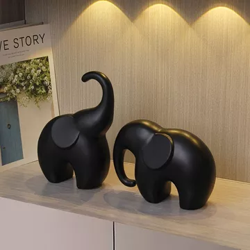 Tượng Voi Decor Đồ Trang Trí Để Bàn Decor Phòng Khách Hiện Đại Trang Trí Phòng Ngủ Đồ Trang Trí Bàn Làm Việc Decor Bàn Làm Việc Phong Thuỷ Bắc Âu Đồ Trang Set Trang Tết