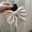 XUAN Thanh Lịch Nơ Ruy Băng Kẹp Tóc Thời Trang Đơn Giản Chắc Chắn Satin Mùa Xuân Kẹp Tóc Retro Với Kẹp Bé Gái Phụ Kiện Tóc VN