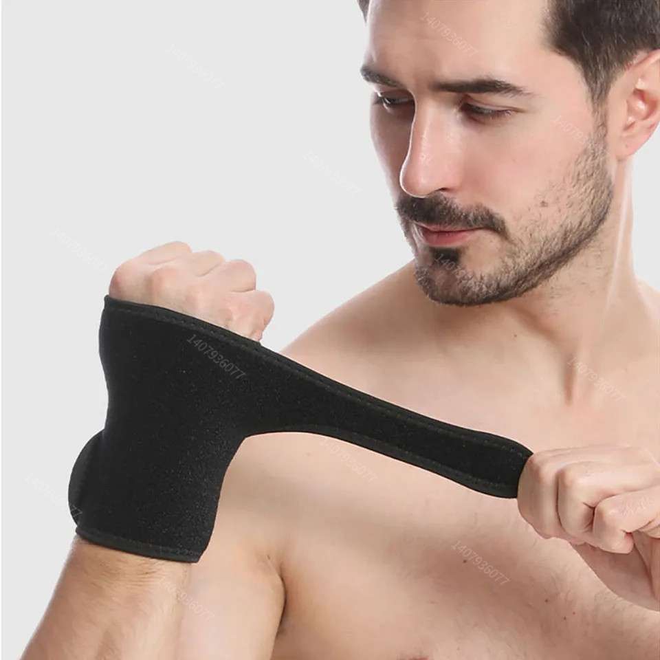 1 Chiếc Vỏ Tendon Bảo Vệ Cổ Tay Thể Thao Có Thể Điều Chỉnh Bảo Vệ Cổ Tay Tấm Thép Cố Định Hỗ Trợ Thoáng Khí Có Thể Điều Chỉnh Chống Tắc Cổ Tay