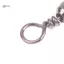 100 Chiếc Câu Cá Cán Xoay Kéo Thép Không Gỉ Móc Cá Thùng Xoay Dây Câu Kết Nối Nước Mặn Nước Ngọt mới