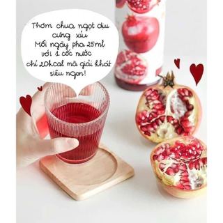 [Siêu Sale] Nước Giấm Uống Daesang Hương Lựu 900ml Heri Skin Nội dung 3