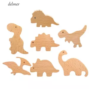 Tay nắm cửa bằng gỗ DELMER, Tủ quần áo kéo tay cầm nội thất bằng gỗ động vật, Trang trí móc dễ thương sáng tạo Tủ tự dính Ngăn kéo Núm phòng trẻ em