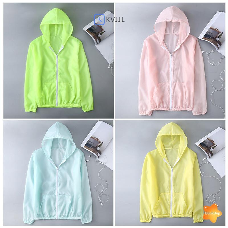 [KvJJL-t] Áo khoác chống nắng mùa hè dành cho nữ Jaet Áo khoác chống tia cực tím Qui Dry Áo gió thể thao đi xe đạp Áo sơ mi chạy bộ mới