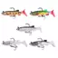 Đuôi T Mồi Mềm Paage Chì Mồi Giả Bộ 7.5cm / 12g Câu Cá Coed Miệng Bass Bionic Móc Đôi Đường Sub-bait Mới