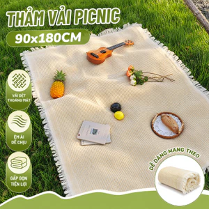 Thảm vải picnic 90-180cm,Thảm Dã Ngoại,Phong Cách Bắc Âu,Có Thể Gập Lại,Cắm Trại