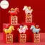 Hodou Sáng Tạo Chuyển Cung Hoàng Đạo Ngựa Ba Lư Túi Thỏi Có Thể Xoay Trang Trí Nhà Cửa Văn Phòng Để Bàn Trang Trí VN