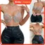 KIN Nữ Tua Rua Kim Loại Dây Xích Cơ Thể Lưng Bikini Ngực Dây Xích Áo Ngực