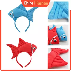 KIN Halloween Phát sóng trực tiếp Cá dễ thương Vòng tóc Bé gái Trang điểm Lễ hội Trang trí tóc