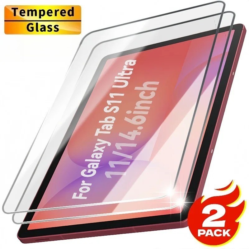 1-2 Chiếc Dành Cho Samsung Tab S6 S7 S7 + S8 S8 + S9 S9 + S10 S10 + S11 Lite Ultra FE 11.0 12.4 14.6 13,1 Kính Cường Lực Ánh Sáng Xanh Bảo Vệ Màn Hình Máy Tính Bảng HD Bảo Vệ