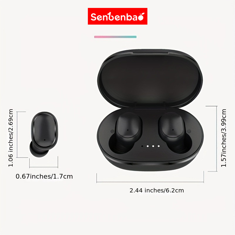 Senbenbao A6S A520 A26 A80 Tai nghe Bluetooth Tai nghe không dây Tai nghe Bluetooth có Mic khử tiếng ồn chống nước