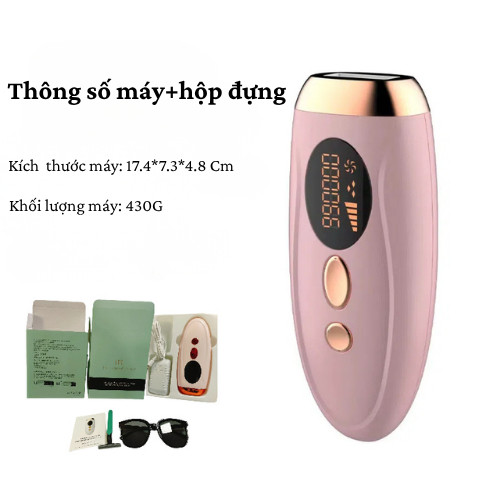 Máy Triệt Lông Công Nghệ IPL Cầm Tay Mini Thiết Bị Triệt Lông Cầm Tay Dùng Tại Nhà