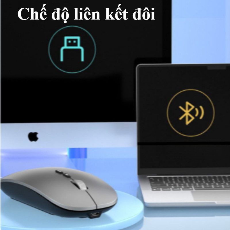 Chuột AI Thế Hệ Mới - Chuyển Giọng Nói Thành Văn Bản Chuẩn Xác, Thiết Kế Nhỏ Gọn, Sạc Nhanh Type-C