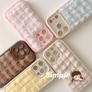 Ốp Điện Thoại Sang Trọng Mùa Đông Phong Cách Hàn Quốc Cho Redmi K90 K80 K70 K70E K60 K60E K50 K40 K40S K30 K30i Pro Ultra 5G 4G Vỏ Màu Kẹo Sọc Đơn Giản Dễ Thương Vỏ Mềm Chống Sốc