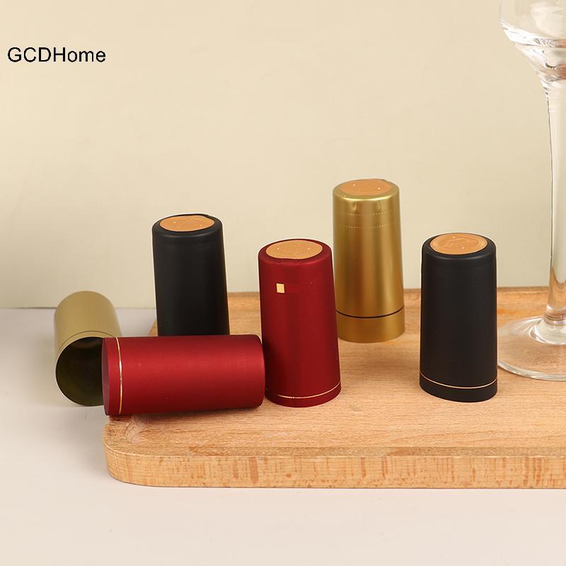 GCDHome 100 Viên nang co nhiệt Chai rượu Viên nang rượu vang co nhiệt Rượu co màng bọc cho chai miệng thẳng A50 HOT