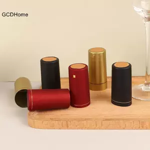 GCDHome 100 Viên nang co nhiệt Chai rượu Viên nang rượu vang co nhiệt Rượu co màng bọc cho chai miệng thẳng A50 HOT