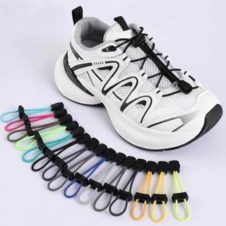 1 Cặp Dây Giày Co Giãn Tròn Unisex – Dây Cao Cấp Nhiều Màu Cho Thể Thao Và Thường Ngày