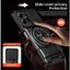 Giáp Trượt Ống Kính Funda Cho Xiaomi Redmi Note 12 4G Ốp Lưng Vòng Từ Tính Dành Cho Redmi Note 12 4G Ốp Lưng Có Thể Gập Lại Chân Đế Capa
