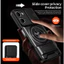 Armor Slide Lens Funda cho Xiaomi Redmi 15A 5G Global Case Xoay vòng từ tính cho Redmi 15A 5G Global Case Stand Case Case Case Case Case Case