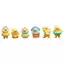 Littleloves1 6 Chiếc Sáng Tạo Hoạt Hình Hình Mini Du Mẫu Trang Trí Dễ Thương Nhỏ Vàng Du Xe Trung Tâm Điều Khiển Đồ Trang Trí Phụ Kiện VN