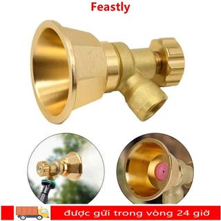 Vòi phun thuốc trừ sâu áp suất cao FEASTLY, Dụng cụ tưới vườn nông nghiệp Vòi phun sương, Vòi phun tưới bằng đồng có thể điều chỉnh