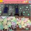 ORDOBOX 100 Cái / bộ Decal Dạ Quang, Trang Trí Mầm Non DIY Nhãn Dán Tường Dạ Quang, Ngôi Sao Đầy Màu Sắc Phát Sáng Trong Bóng Tối Huỳnh Quang Treo Tường Nghệ Thuật Đề Can Trẻ Em Trang Trí Phòng Cho Bé