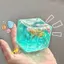 FUHUIOT Ocean Squishy Balls, Ice Cube Maltose Đồ chơi cảm giác tự kỷ, Đồ chơi Squishy siêu mềm trong suốt cho trẻ em Quà tặng thư giãn