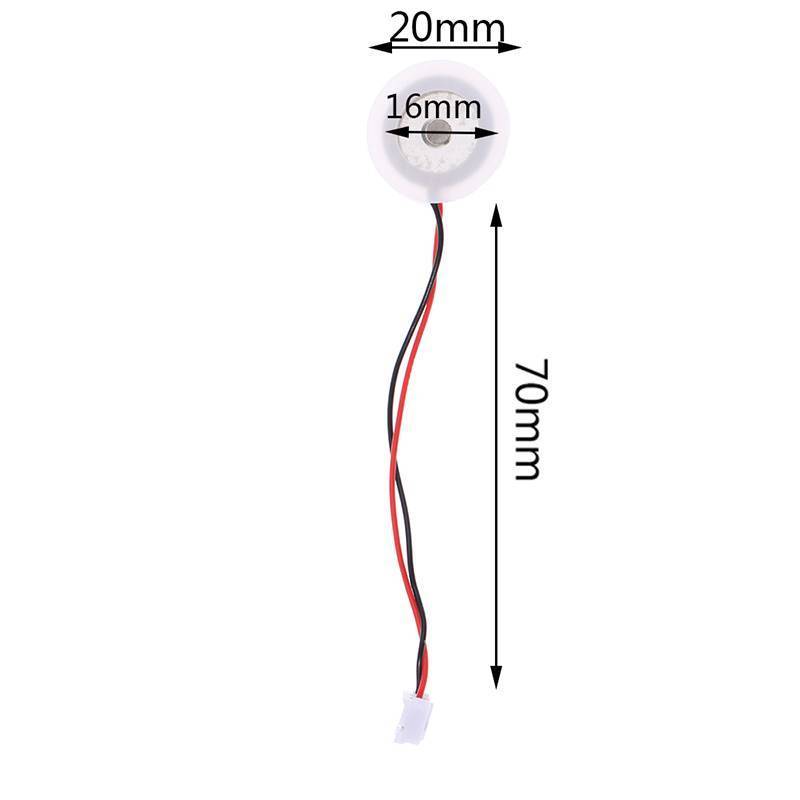 < WHPHous-t > Đầu dò máy phun sương 5 tấm phim phun 16mm DIY Siêu âm dưỡng ẩm cho thiết lập máy tạo độ ẩm thực vật thủy sinh Đẹp