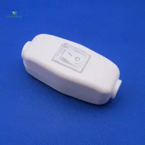 Roer Switch Line Midway Switch Nội Tuyến BẬT / TẮT Roer Switch Thiết Bị Công Tắc Dây Đèn Cáp Công Tắc Chống Thấm Nước 10A Cho Đèn Bàn Đèn Bàn Đèn Giường mới
