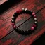 Thời trang-Quần áo-Quần áo tự nhiên-Tiền-Bracelet-Dark-Garnet-Multi-Stone-Spiritual-Bảo vệ-Sharp-Mind
