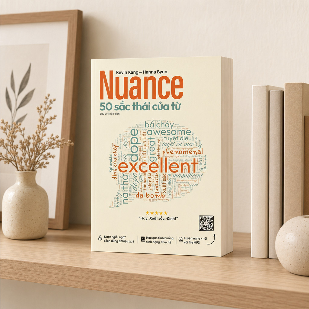 Sách - Nuance - 50 Sắc Thái Của Từ - Cách Dùng Từ Hiệu Quả Với File Luyện Nghe Nói (Gamma Books)