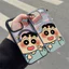 Ốp bảo vệ iPhone Crayon họa tiết Shin-chan Sạc từ tính Chống trầy xước -iP7/8/X/XS/11/12/13/14/15/16/17/Plus/Pro/Max/Air