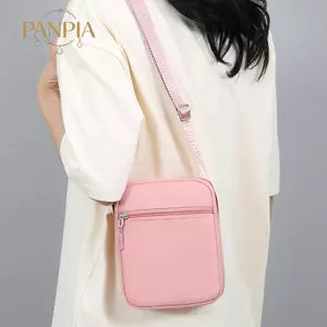 PNPIA- Túi đeo chéo nữ Túi xách đeo vai đơn giản Mini Ví nhẹ nhỏ gọn cho người đi lại hoặc học sinh