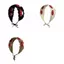 FUJIOU Móc Tóc, Thiết Kế Hoạt Hình Đan Vải Nấm Tóc, Vintage Móc Họa Tiết Headwrap Trang Trí Đan Băng Đô Cô Gái