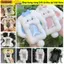 SUNKISSD Photocard, Hộp đựng thẻ ảnh sang trọng hình thỏ / chó / mèo, Thỏ tai to đa chức năng dễ thương / Thẻ Collie viền học sinh