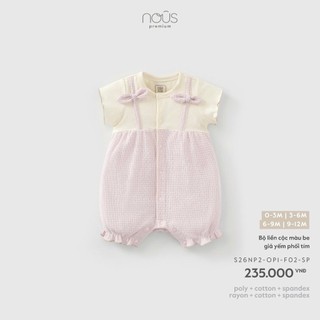 Nous SS26.T5 BST body cộc, bộ cộc hè cho bé