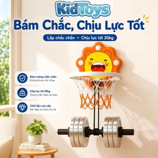 Bộ Bóng Rổ Tự Động Tính Điểm KidToys - Đồ Chơi Vận Động Giúp Bé Nhảy Cao Và Nhanh Nhẹn