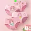 Quần Đùi Bé Gái Hoạt Hình Quần Lót Cotton Nguyên Chất Khô Nhanh Thoáng Khí