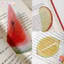 Đánh dấu lát trái cây BEABOUT, Đánh dấu mô phỏng Acrylic vui nhộn, Mô phỏng trái cây hoạt hình dễ thương Trang hướng dẫn đánh dấu